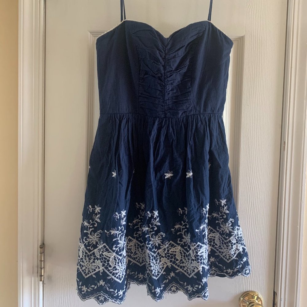 Navy Blue Dress